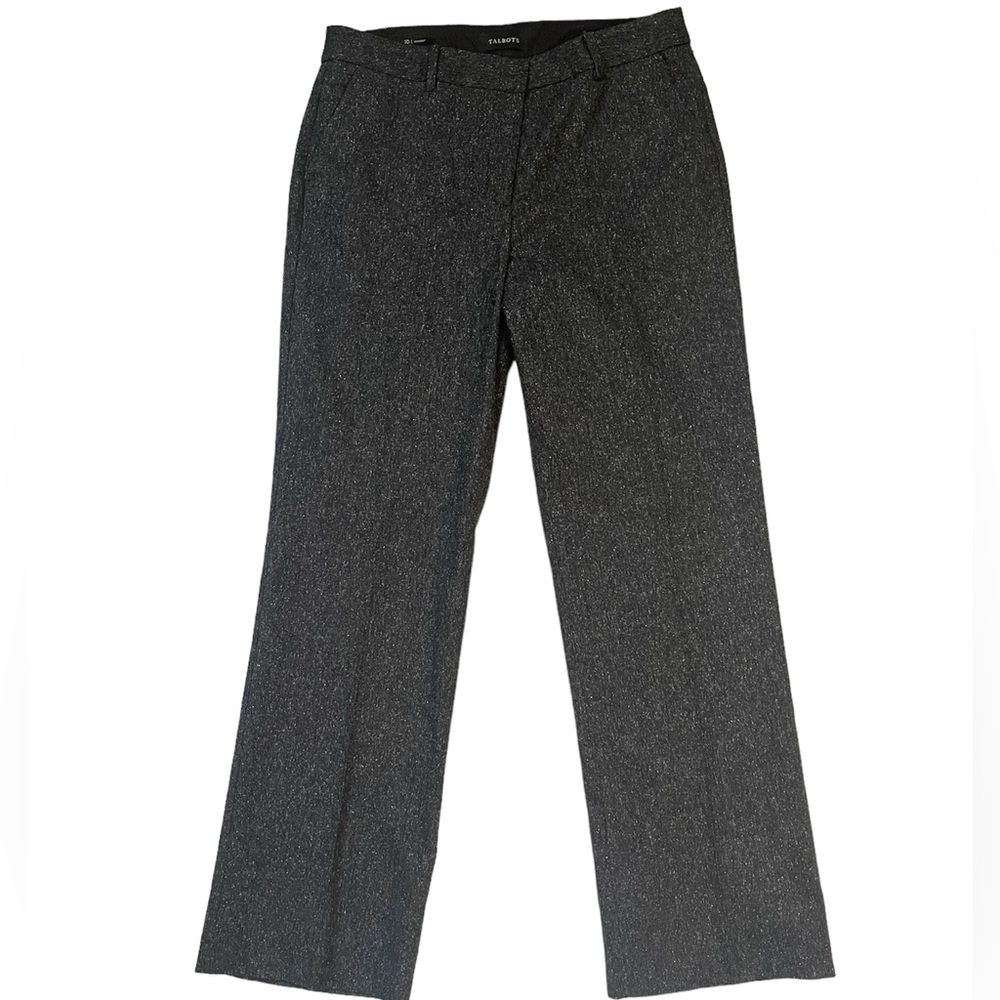 Talbots Dark Grey Heathered Women’s Windsor Slacks